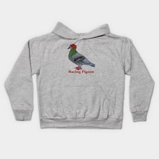 Racing Pigeon Kids Hoodie